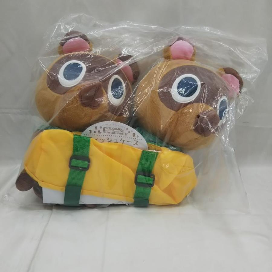 中古】【未開封】つぶきち＆まめきちのティッシュケース 「一番くじ
