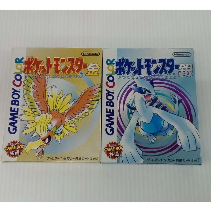 中古】【動作確認済み・セット】ポケットモンスター 金・銀