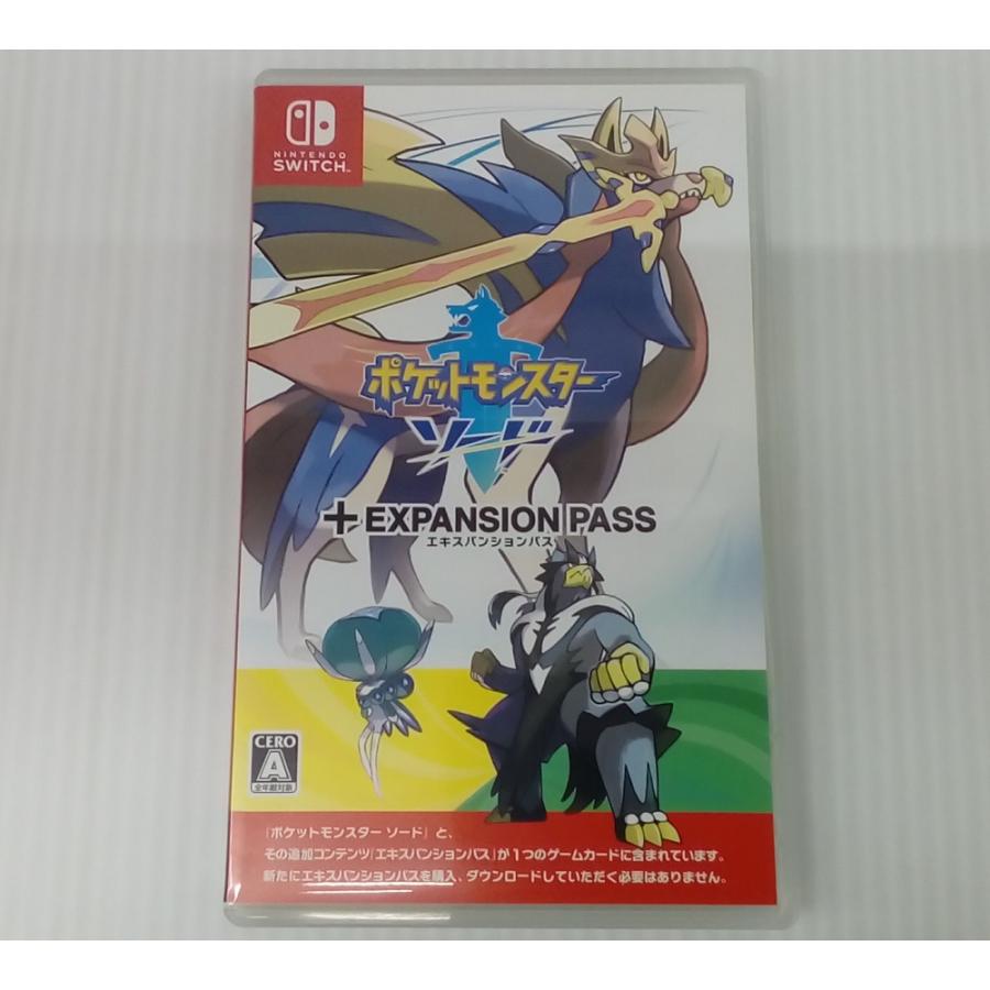中古】【動作確認済】ポケットモンスター ソード + エキスパンション