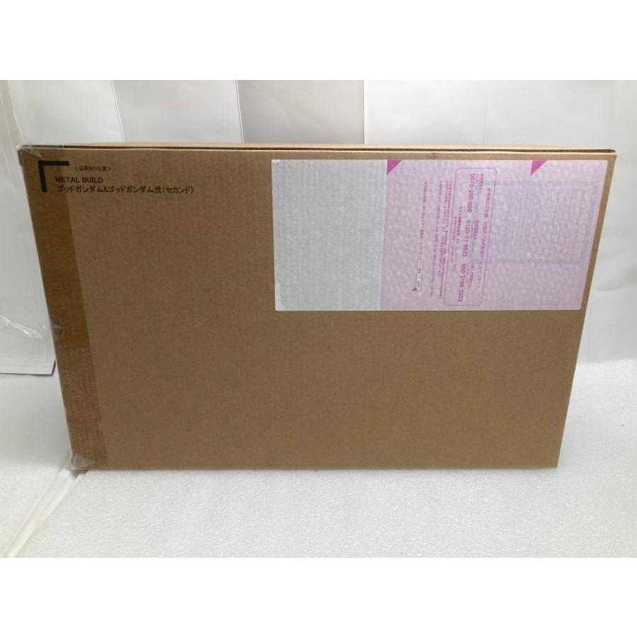 中古】【輸送箱未開封】METAL BUILD ゴッドガンダム＆ゴッドガンダム弐