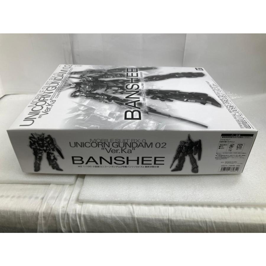 中古】【未組立】1/100 MG 小説版ユニコーンガンダム2号機バンシィ Ver