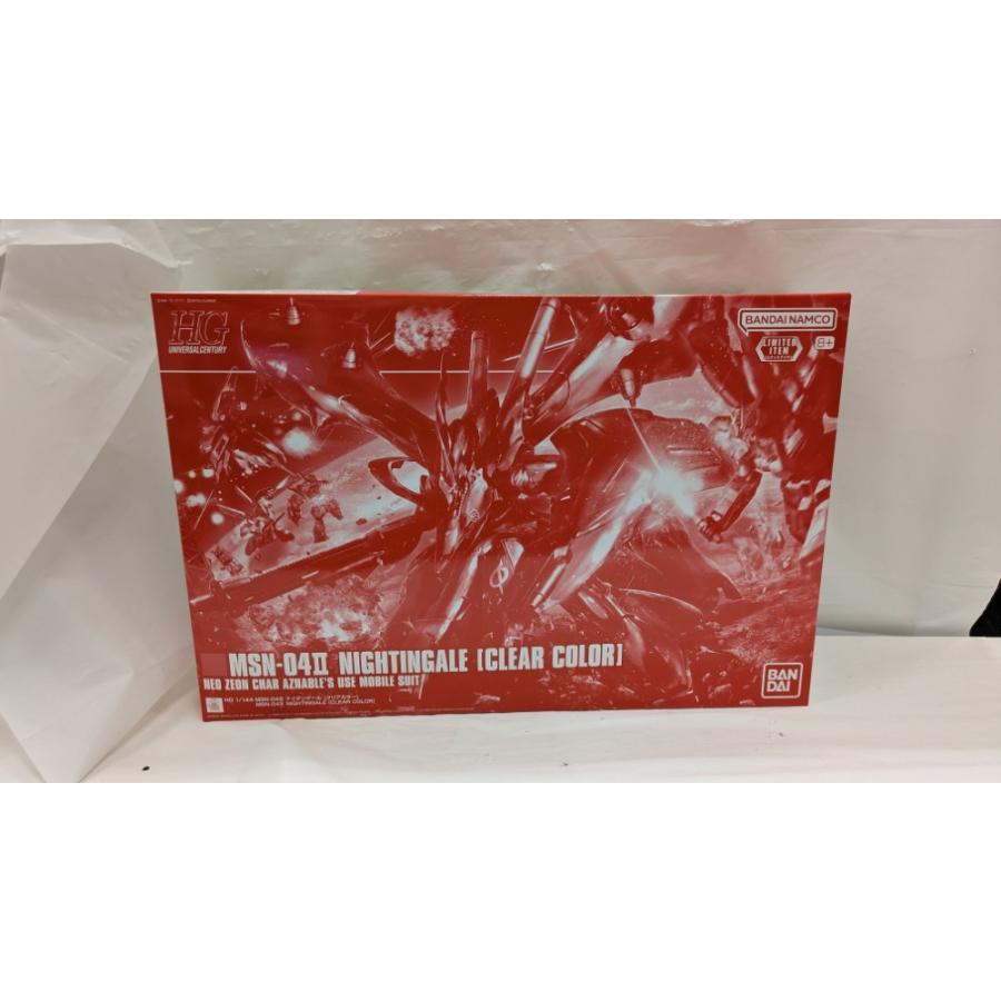 中古】【未組立】1/144 HGUC MSN-04II ナイチンゲール[クリアカラー