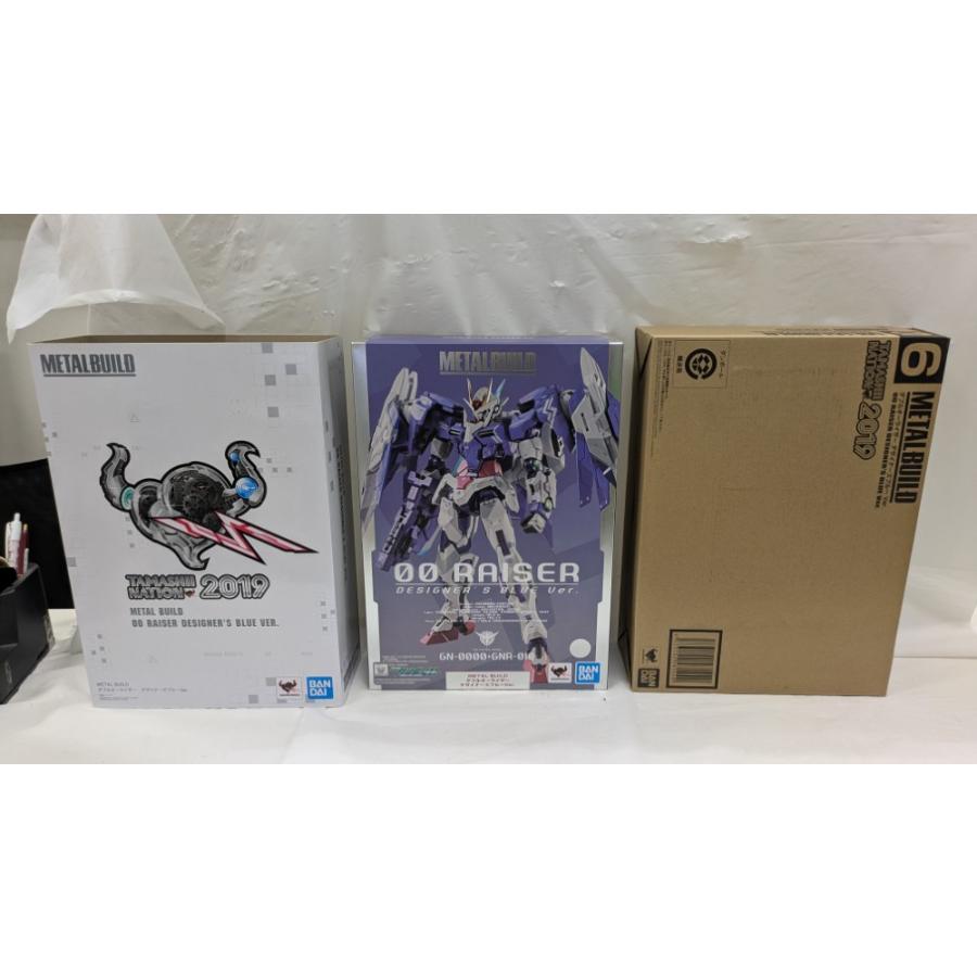 中古】【輸送箱開封】METAL BUILD ダブルオーライザー デザイナーズ
