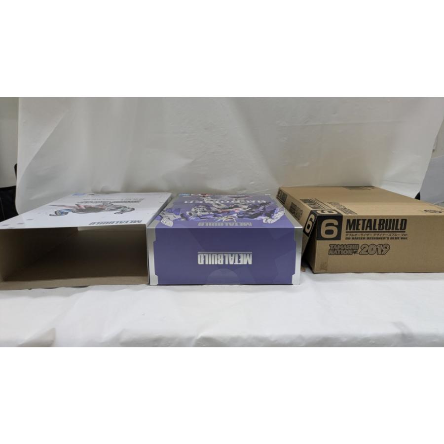 【輸送箱未開封品】LBUILD ダブルオーライザー バンダイ 中古】【輸送箱開封】METAL BUILD ダブルオーライザー デザイナーズ