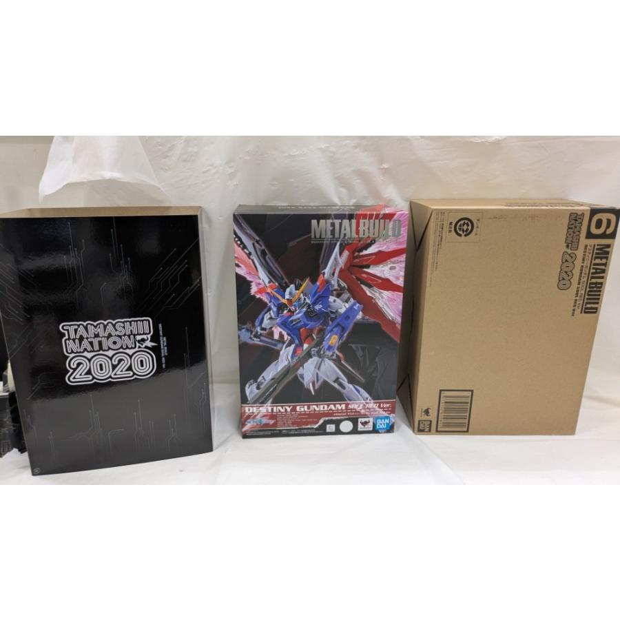 中古】【輸送箱開封】METAL BUILD デスティニーガンダム SOUL RED Ver