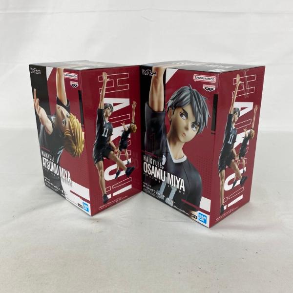 【新品未開封】ハイキュー‼︎ ポージングフィギュア 宮治＆宮侑 新品・未開封】 ハイキュー!! ポージングフィギュア 宮侑 & 宮治
