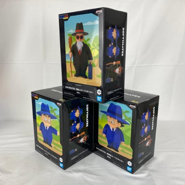 ドラゴンボール　SOFVIMATES クリリン　孫悟空　亀仙人 ドラゴンボール SOFVIMATES 孫悟空 クリリン 亀仙人 全3種