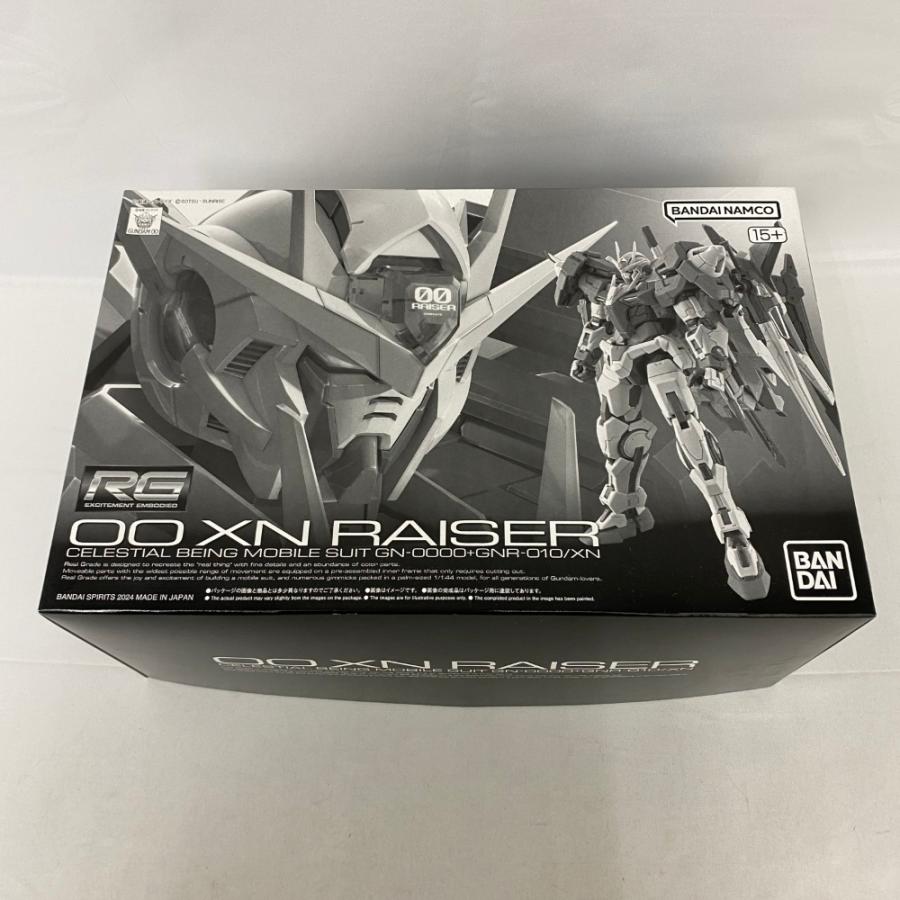中古】【未組立】1/144 RG GN-0000+GNR-010/XN ダブルオーザンライザー