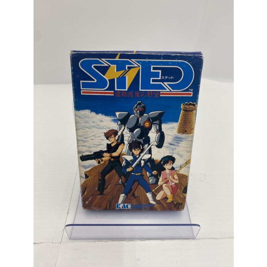 【新品未開封】ファミコン　STED（ステッド）遺跡惑星の野望 中古】【箱説あり】ファミコンソフト「STED 遺跡惑星の野望」＜レトロ