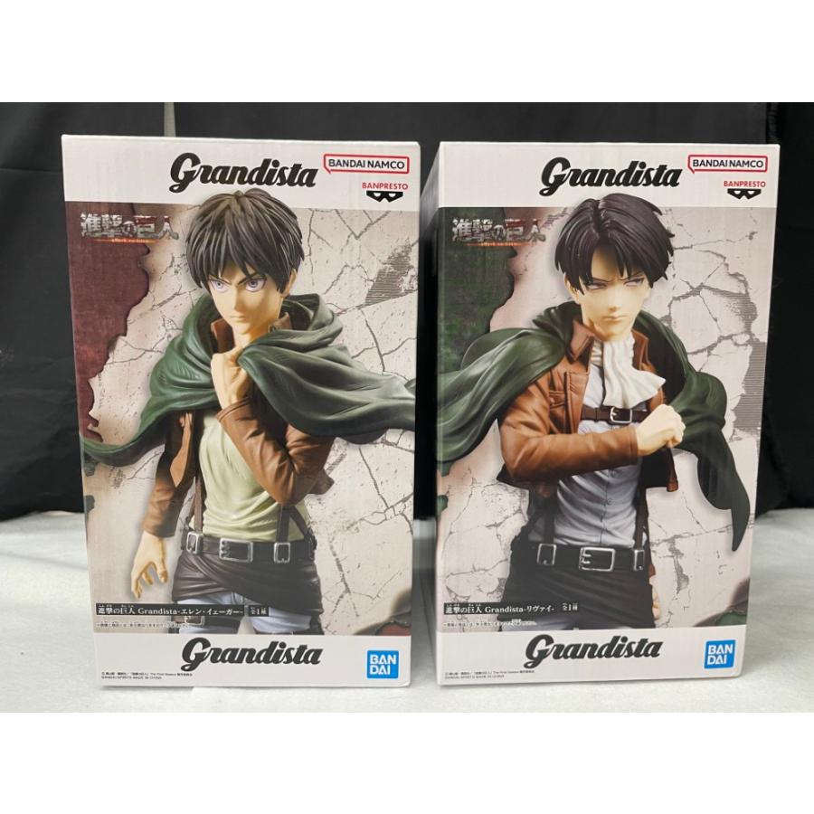 中古】【未開封】【セット】エレン・イェーガー+リヴァイ