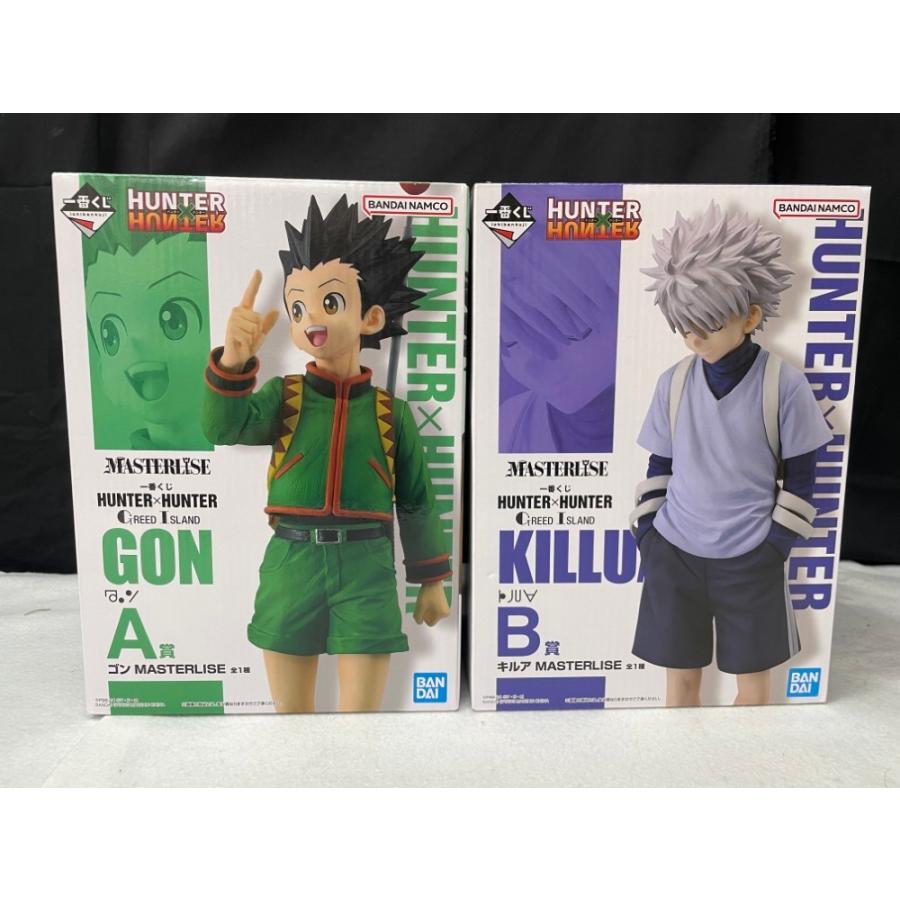 中古】【未開封】【セット】A賞ゴン+B賞キルア「一番くじ HUNTER