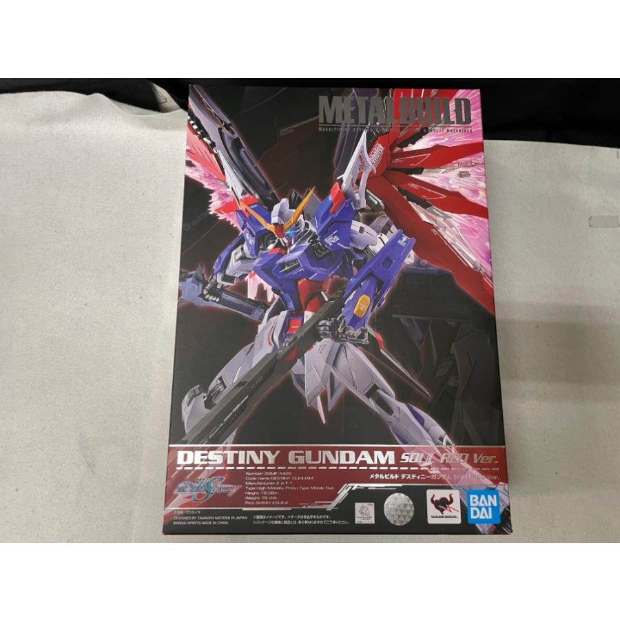 メタルビルドディスティニーガンダムSOULRED開封美品 中古】【未開封】METAL BUILD デスティニーガンダム SOUL RED Ver
