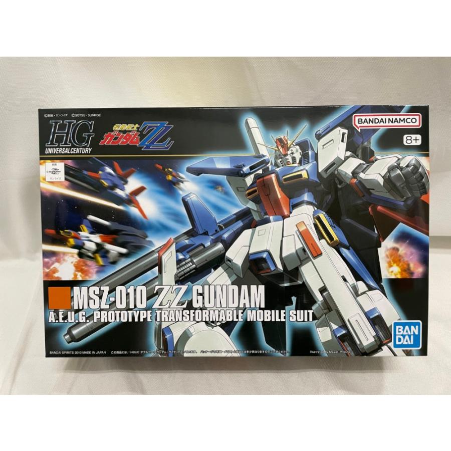 中古】【未組立】1/144 HGUC MSZ-010 ダブルゼータガンダム(ZZガンダム 
