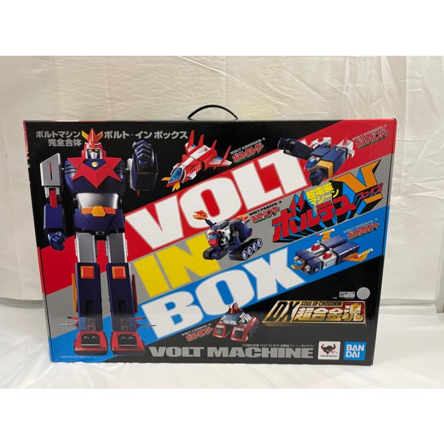 中古】【開封品】DX超合金魂 VOLT IN BOX 超電磁マシーン ボルテスV