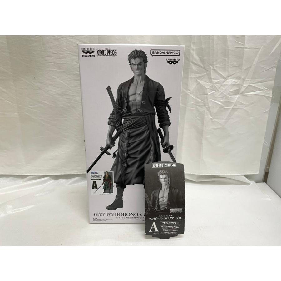 中古】【未開封】バンプレくじ PREMIUM ワンピース-ロロノア・ゾロ- A