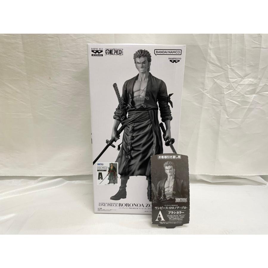 バンプレくじ PREMIUM ワンピース ロロノア•ゾロ A賞 ブラシカラー 中古】【未開封】バンプレくじ PREMIUM ワンピース-ロロノア・ゾロ- A