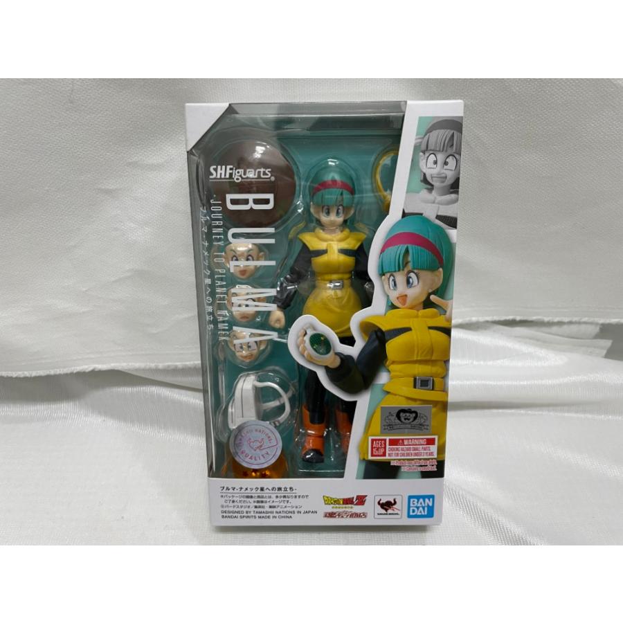 中古】【未開封】S.H.Figuarts ブルマ-ナメック星への旅立ち