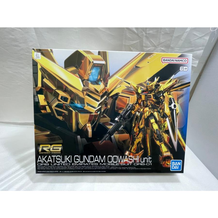 中古】【未組立】1/144 RG ORB-01 アカツキガンダム(オオワシ装備
