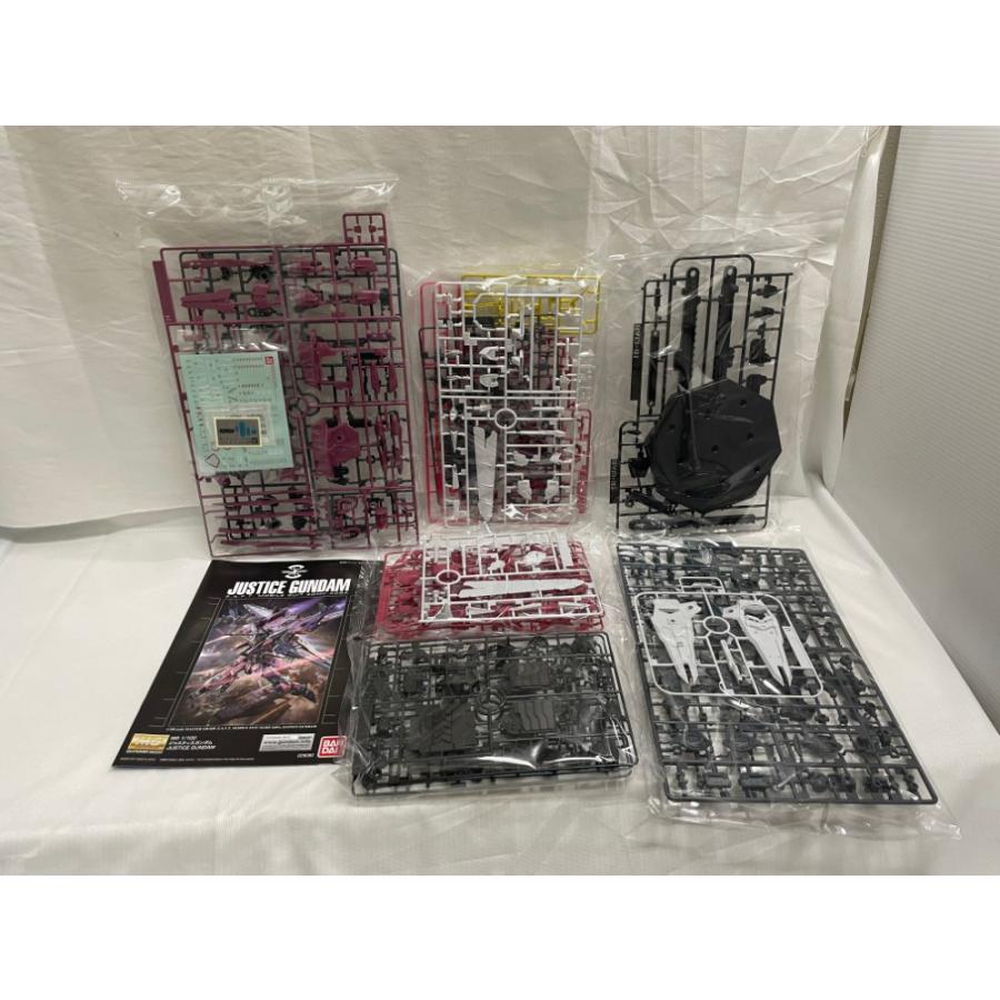 中古】【未組立】1/100 MG ZGMF-X09A ジャスティスガンダム 「機動戦士