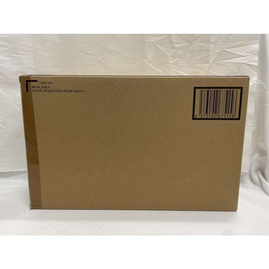 中古】【輸送箱未開封】【修正パーツ付】METAL BUILD ゴッドガンダム
