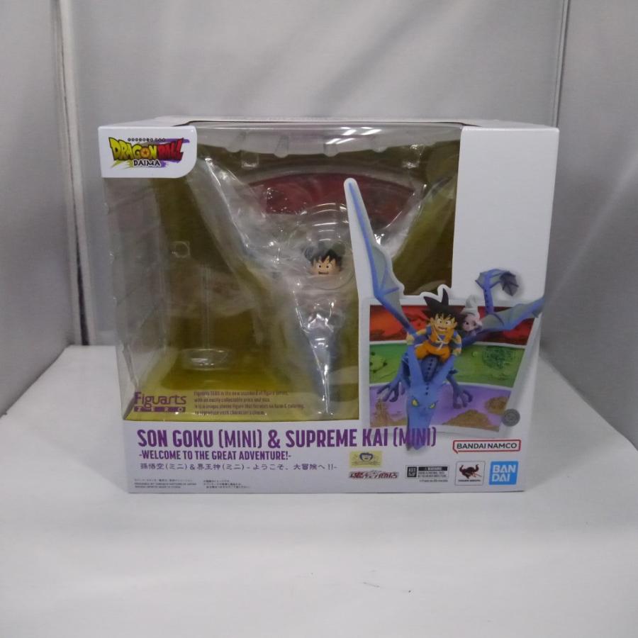 中古】【未開封】フィギュアーツZERO 孫悟空(ミニ)＆界王神(ミニ