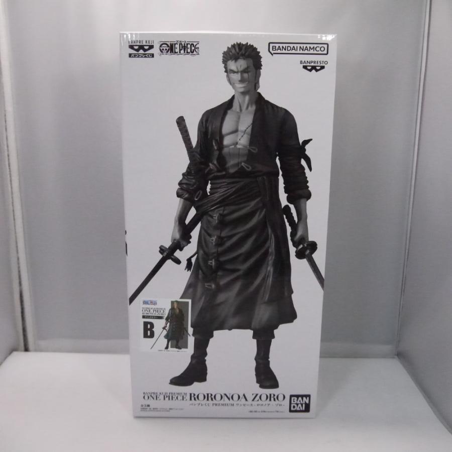 【未開封】バンプレくじpremium ロロノア・ゾロ C賞　半券付き 中古】【未開封】ロロノア・ゾロ「バンプレくじ PREMIUM ワンピース