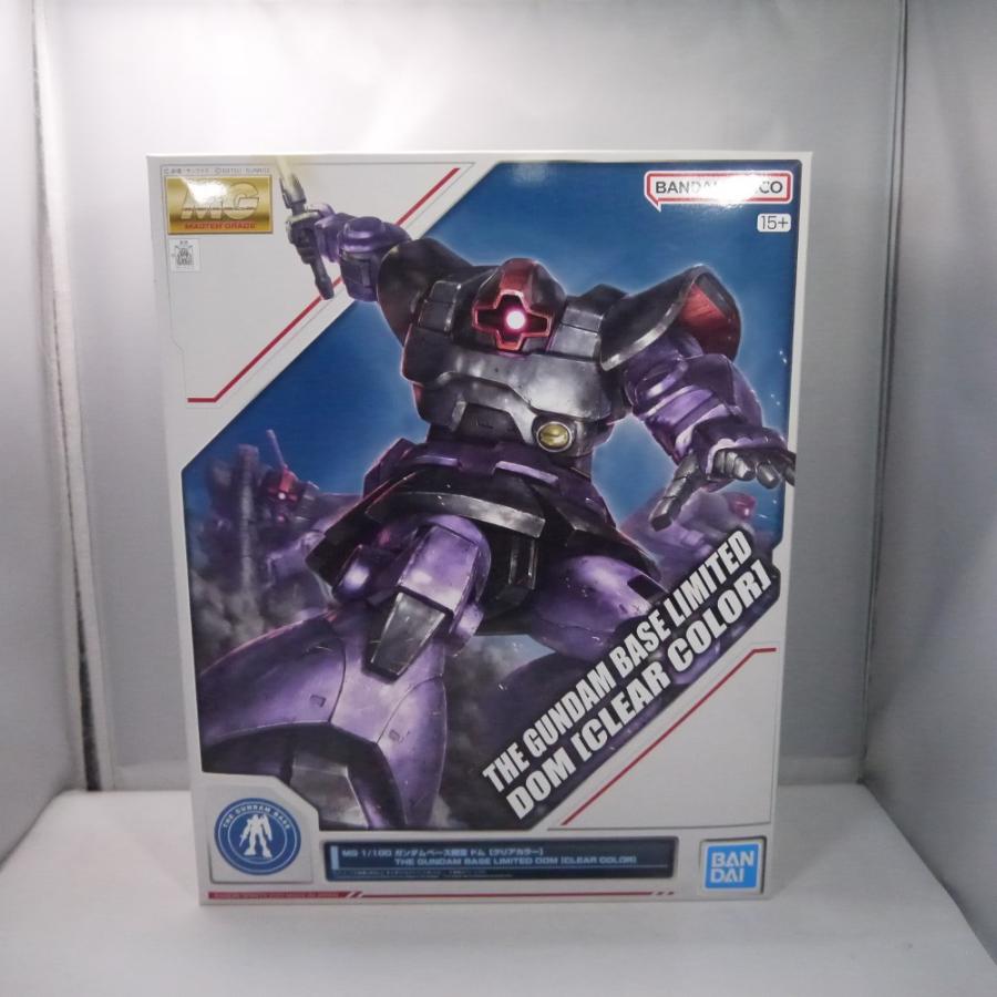 中古】【未組立】1/100 MG MS-09 ドム(クリアカラー) 「機動戦士