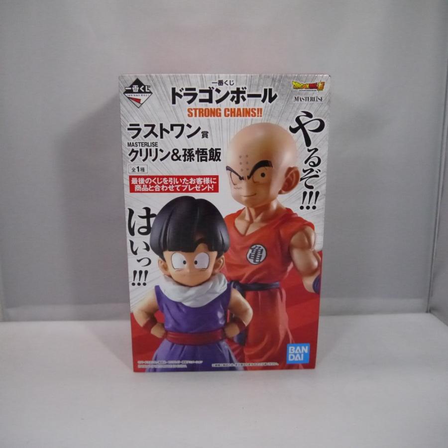 中古】【未開封】クリリン＆孫悟飯 「一番くじ ドラゴンボール STRONG