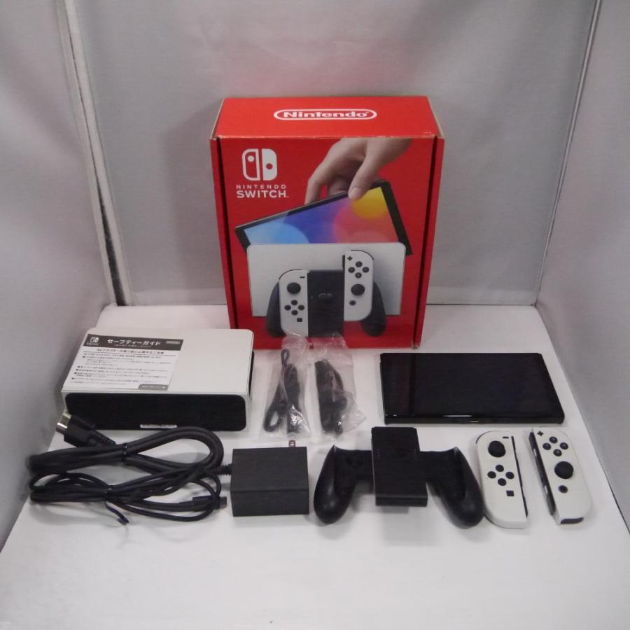 中古】【開封品】Nintendo Switch本体(有機ELモデル) Joy-Con(L/R