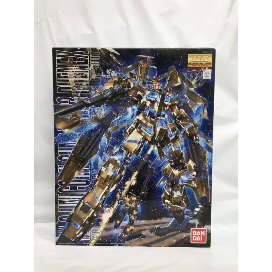 中古】【未組立】1/100 MG RX-0 ユニコーンガンダム3号機