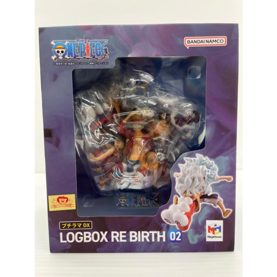 中古】【未開封】プチラマDX ONE PIECE LOGBOX RE BIRTH 02 ルフィ