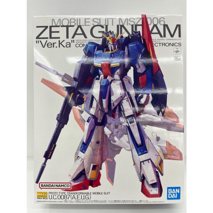 中古】【未組立】1/100 MG MSZ-006 ゼータガンダム Ver.Ka 「機動戦士Z