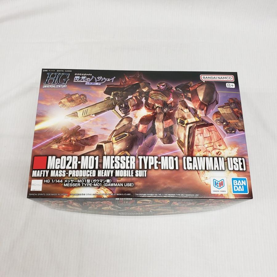 中古】【未組立】1/144 HG メッサーM01型 (ガウマン機) 「機動戦士