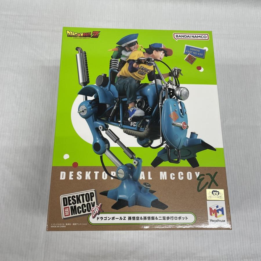 中古】【開封品】DESKTOP REAL McCOY EX 孫悟空＆悟飯＆二足歩行