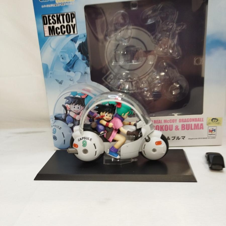 中古】【開封済】DESKTOP REAL McCOY 06 孫悟空＆ブルマ