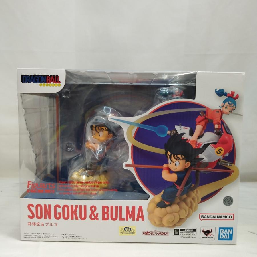 中古】【未開封】フィギュアーツZERO 孫悟空＆ブルマ 「ドラゴンボール