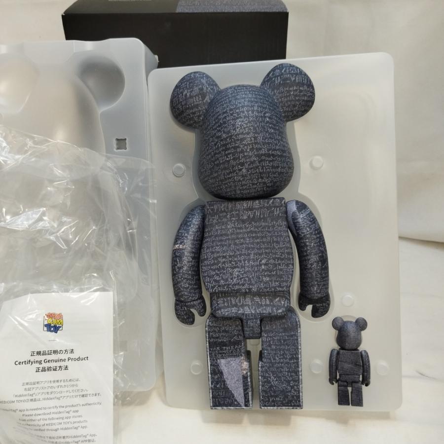 中古】【開封品】BE＠RBRICK -ベアブリック- “The Rosetta Stone” 100