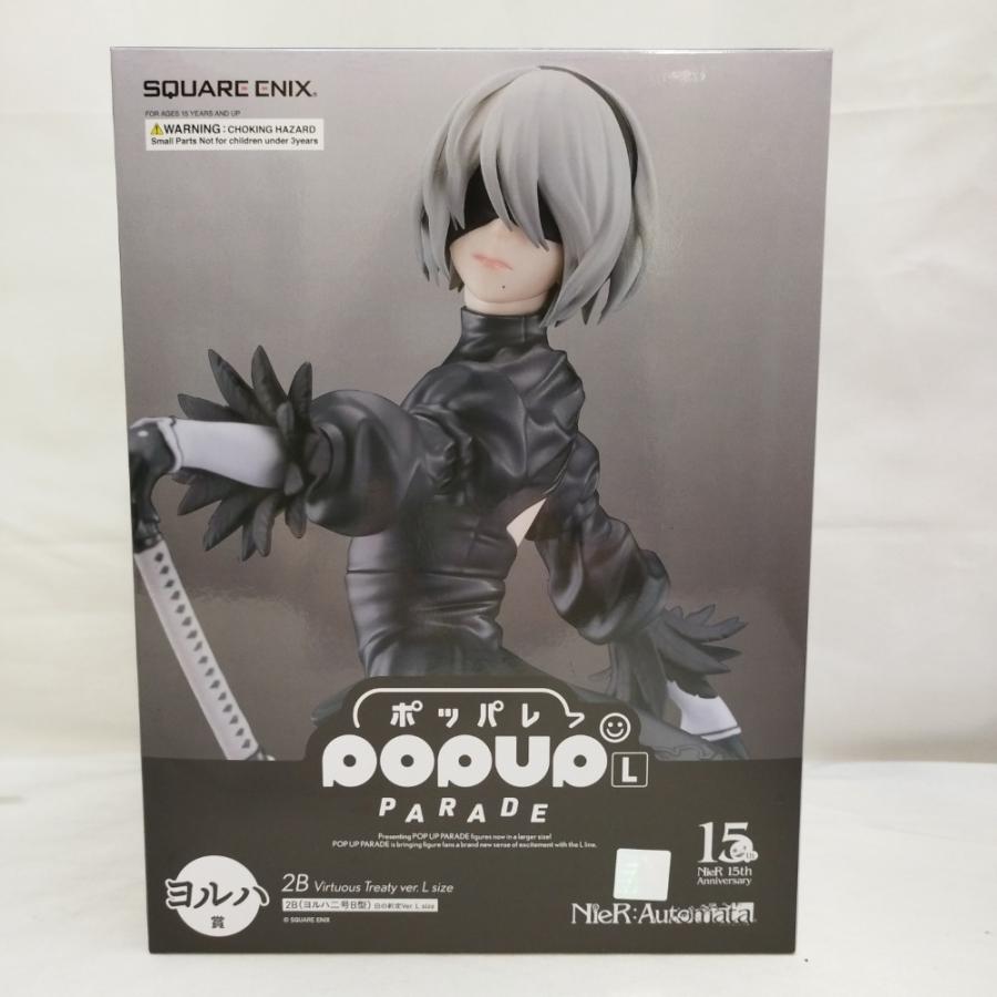 POP UP PARADE 2B(ヨルハ二号B型) L size 白の約定ver 中古】【未開封】POP UP PARADE 2B(ヨルハ二号B型) L size -白の約定