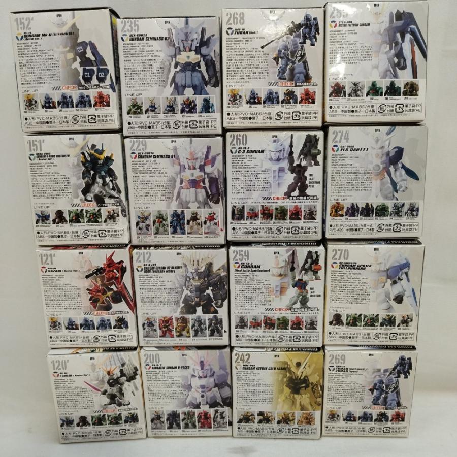 FW GUNDAM CONVERGE 16台セット 中古】【未開封】FW GUNDAM CONVERGE 16種セット＜フィギュア