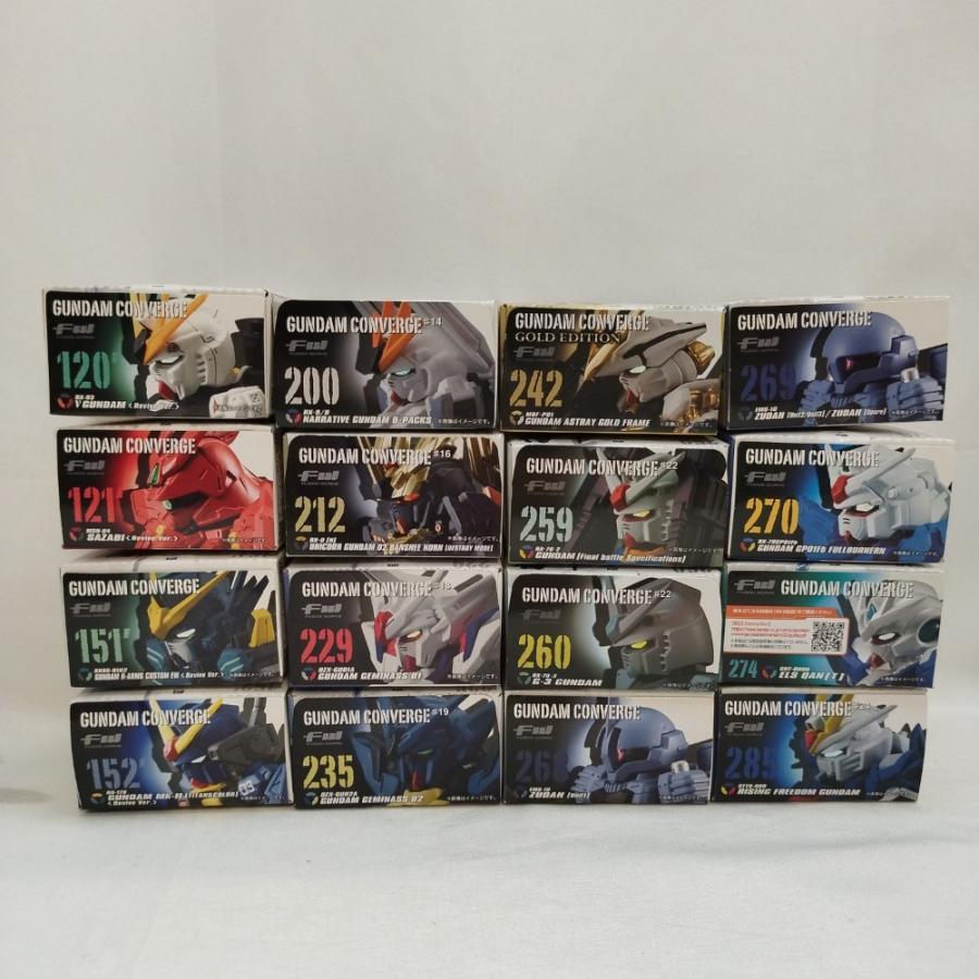 中古】【未開封】FW GUNDAM CONVERGE 16種セット＜フィギュア