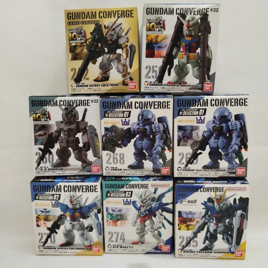 FW GUNDAM CONVERGE 16台セット 中古】【未開封】FW GUNDAM CONVERGE 16種セット＜フィギュア
