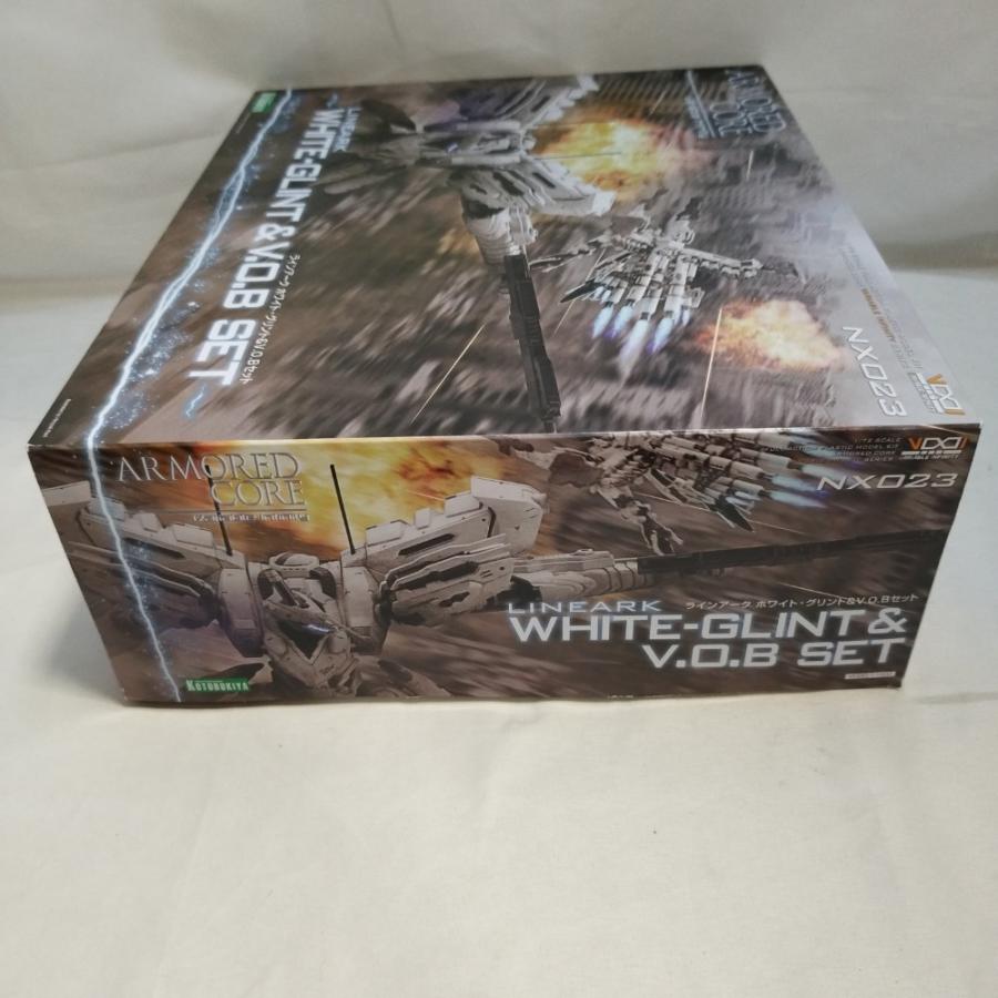 中古】【未組立】1/72 ラインアーク ホワイト・グリント＆V.O.Bセット