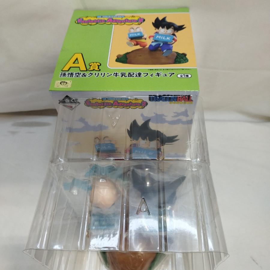 中古】【開封品】孫悟空＆クリリン 牛乳配達 「一番くじ