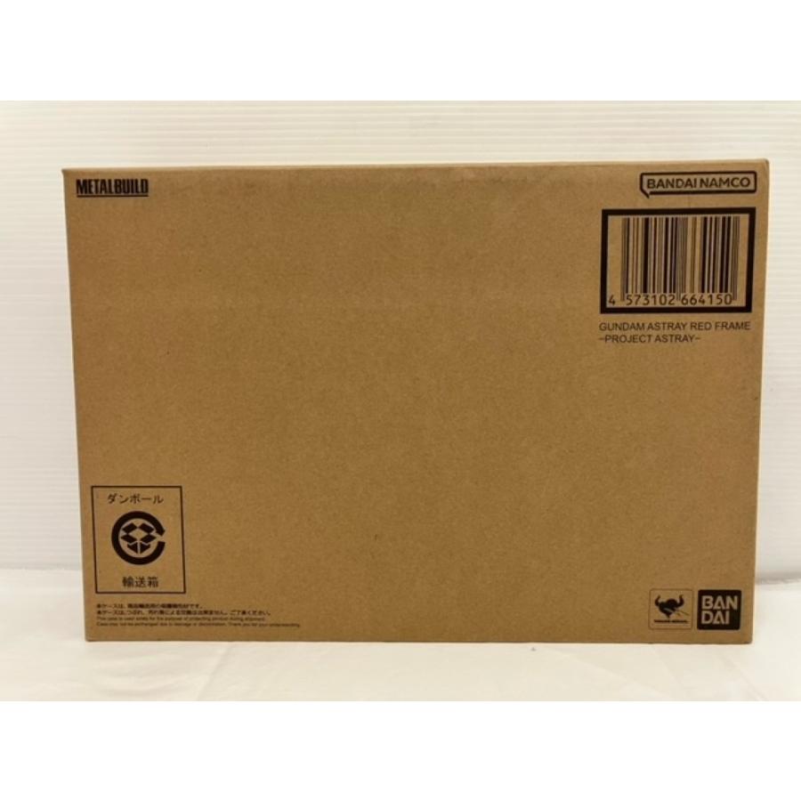 中古】【輸送箱未開封】METAL BUILD ガンダムアストレイ レッド