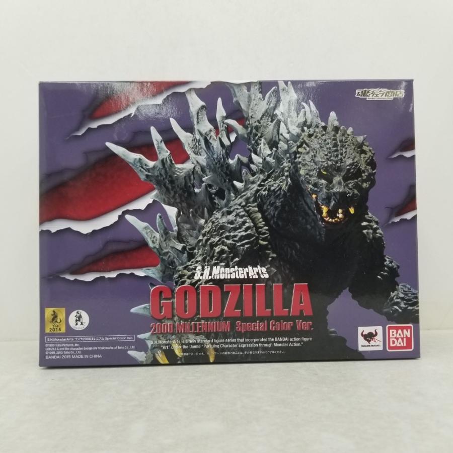 中古】【開封品】S.H.MonsterArts ゴジラ2000 ミレニアム Special