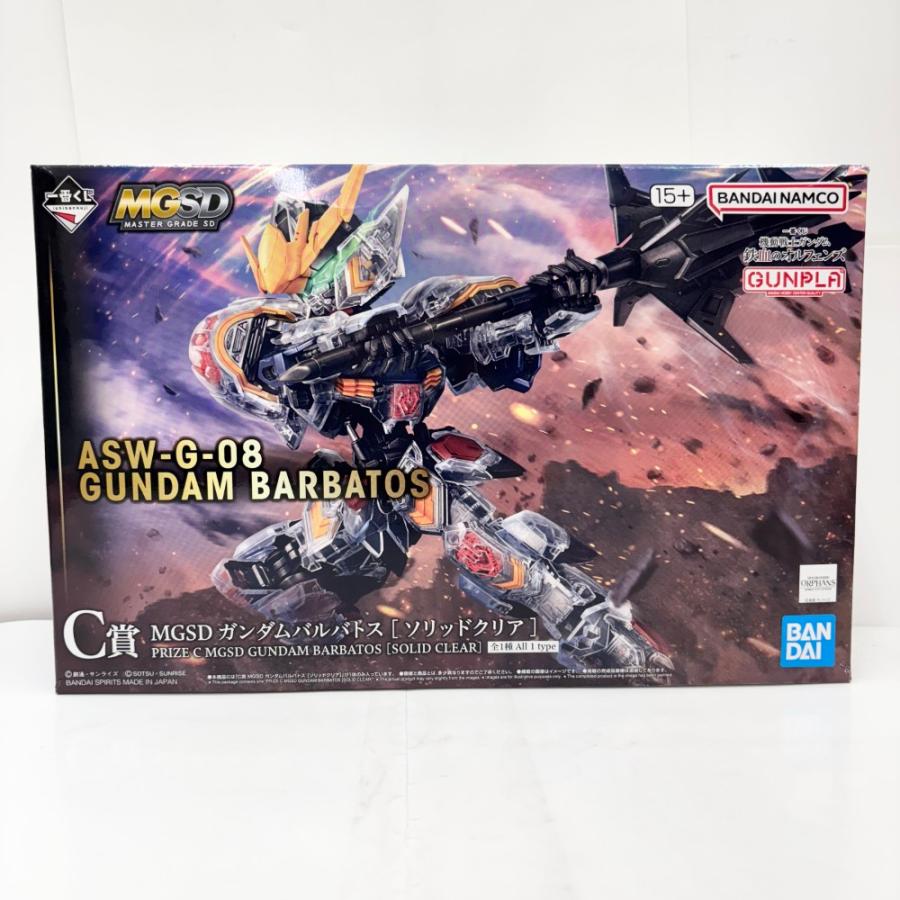 MG SD C賞 ガンダムバルバトス【ソリッドクリア】新品未開封 中古】【未組立】MGSD ガンダムバルバトス[ソリッドクリア] 「一番くじ