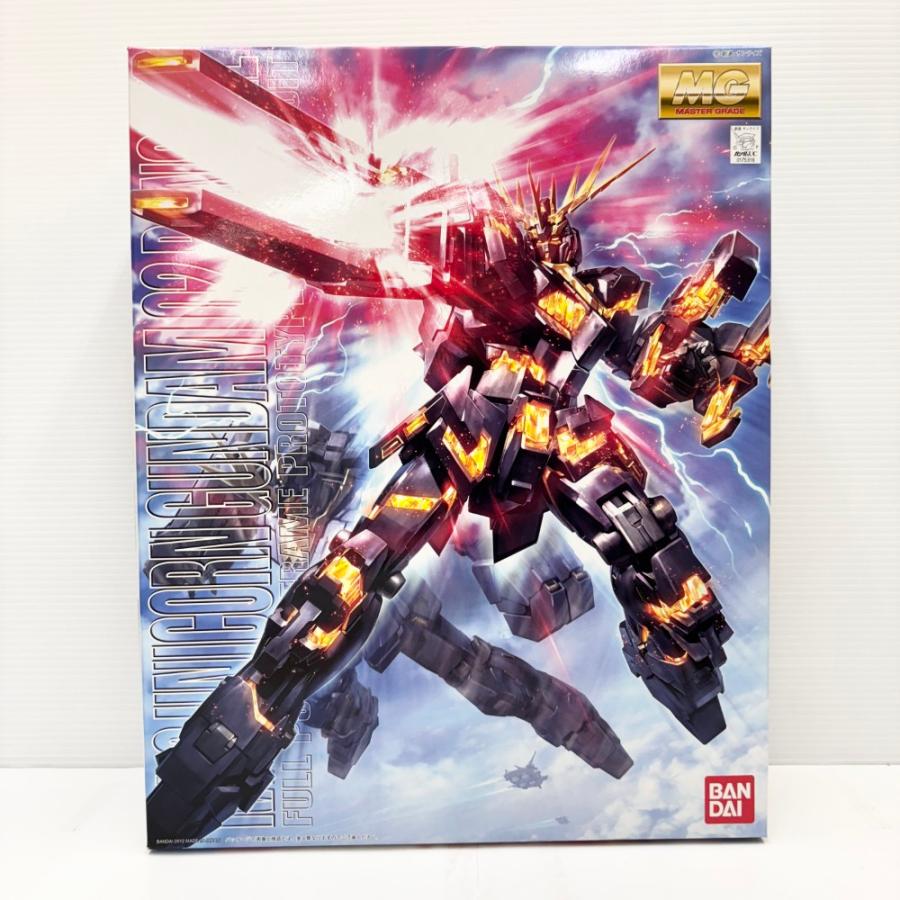中古】【未組立】1/100 MG RX-0 ユニコーンガンダム2号機 バンシィ