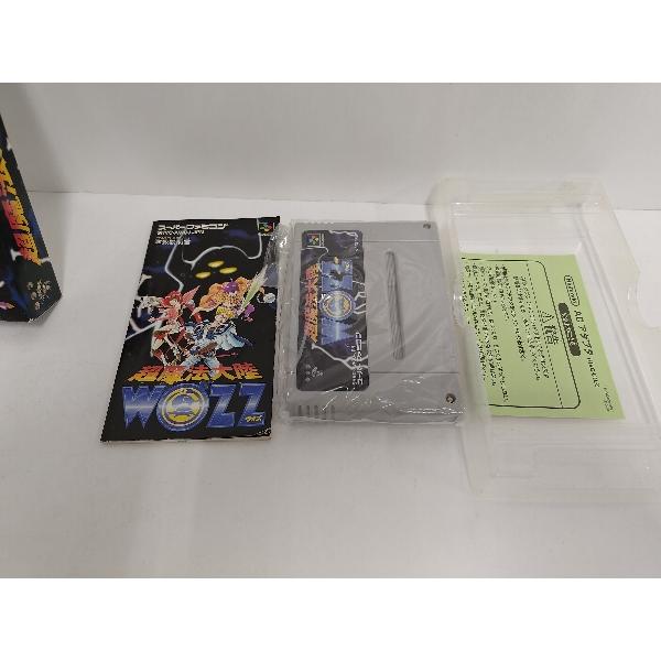 中古】【開封品】SFC スーパーファミコンソフト 超魔法大陸WOZZ 中古】【開封品】SFC スーパーファミコンソフト 超魔法大陸WOZZ