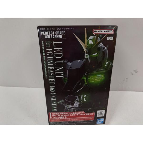 【中古】【未組立】【セット】PG UNLEASHED 1/60 νガンダム/LEDユニット＜プラモデル＞（代引き不可）6597_6