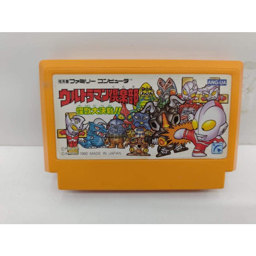中古】【開封品】【取説なし】ファミコンソフト ウルトラマン倶楽部